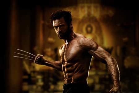 Hugh Jackman as The Wolverine